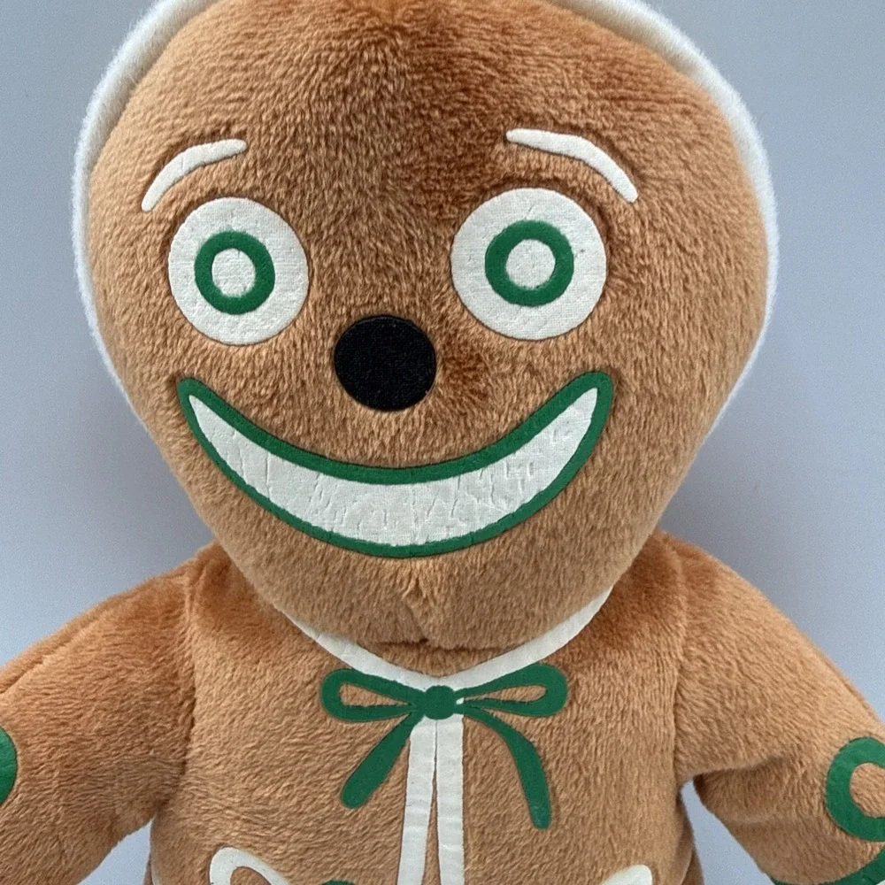VTG 2007 Mikey's Very Merry Christmas Disney Parks Wishables Gingerbread Man 9